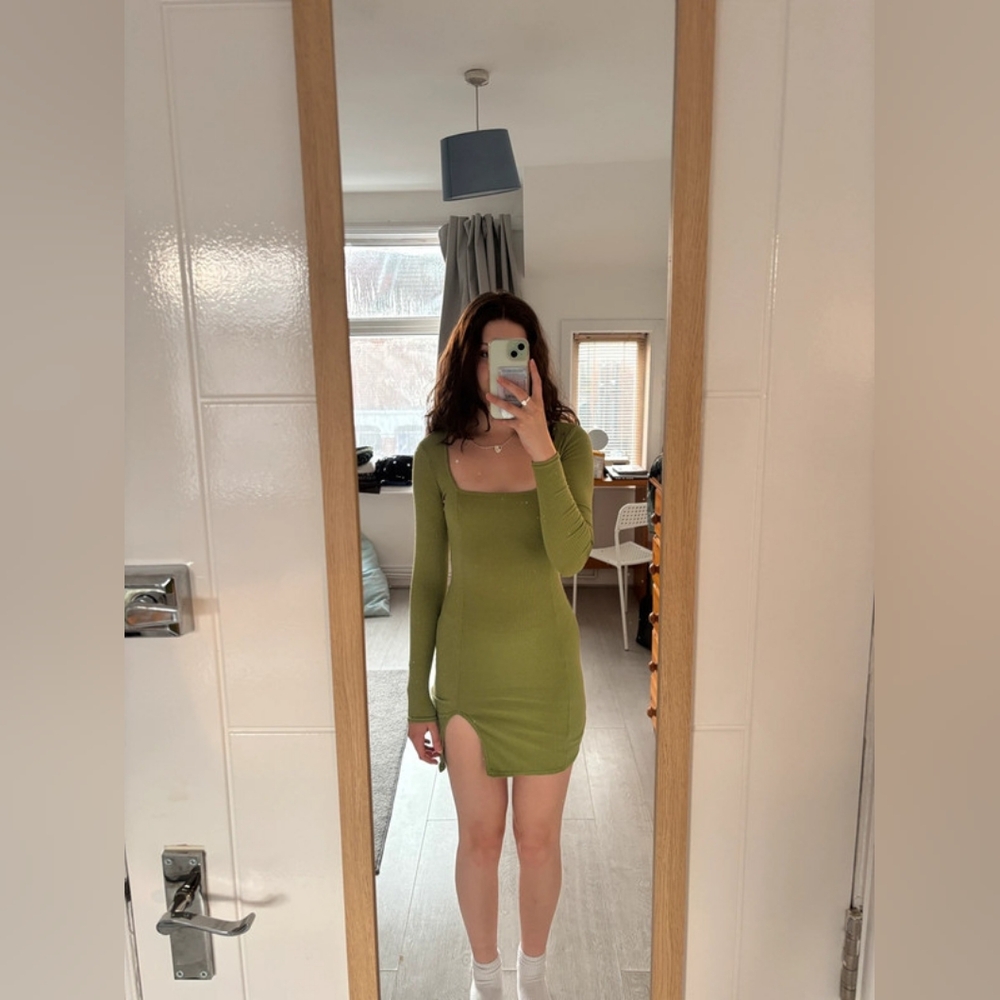 Green Mini Dress